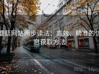 蘑菇网站两步读法：高效、精准的信息获取方法